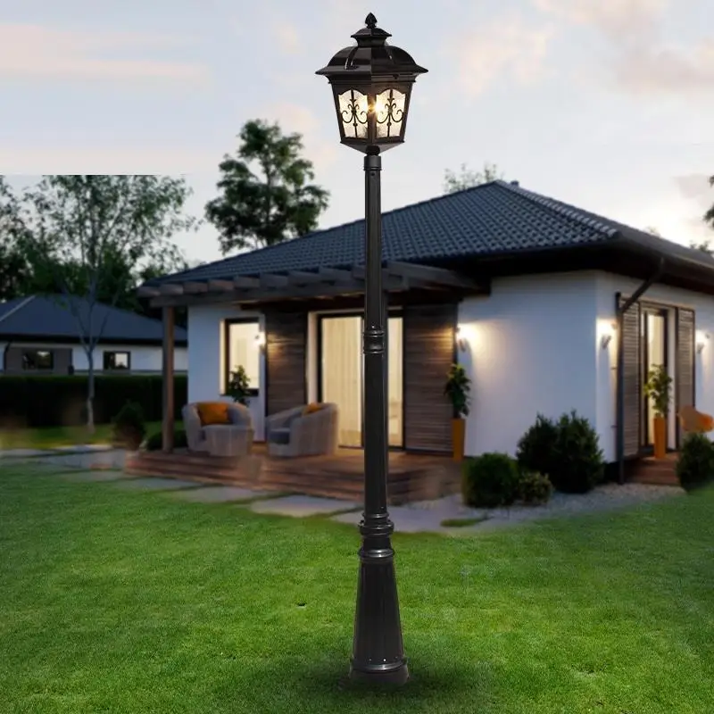 De Rue Farola garden Plaza Sokak Lamba Eclairage Lampadaire внедорожник Lampione светильник экстерьер Декор