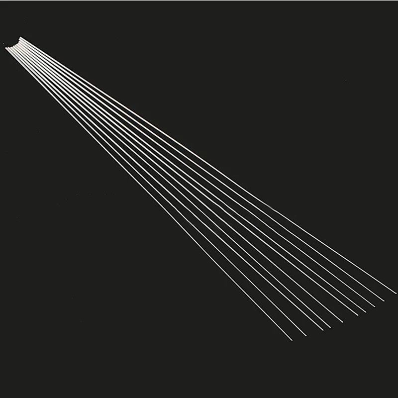 10pcs 2mm*450mm Low Temperature Metal Aluminum Magnesium Silver Welding Rod