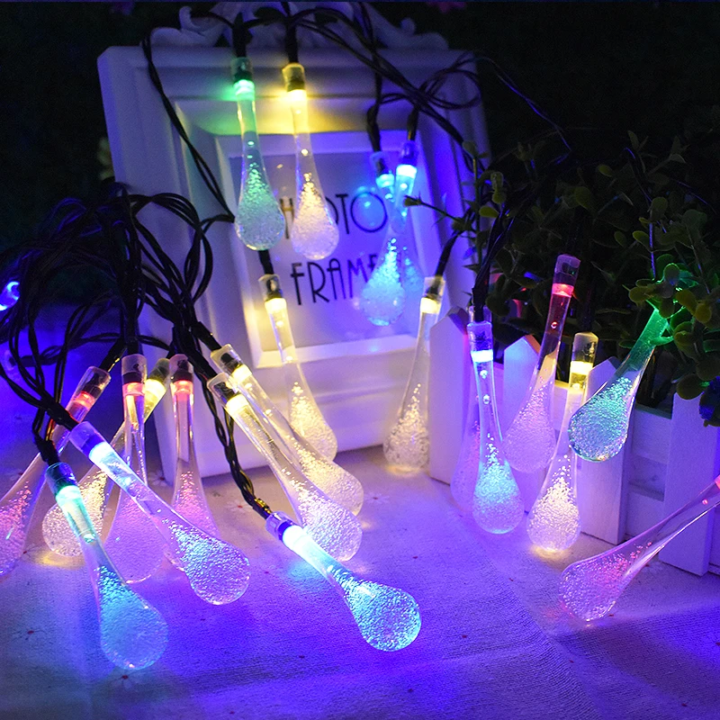 Гирлянда с солнечной батареей 20 светодиодов|led solar fairy lights|led light solarstring lights |