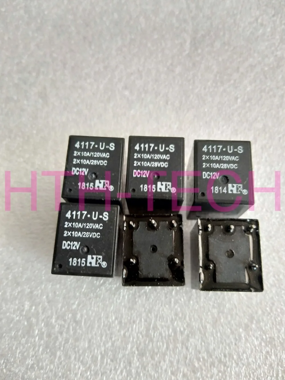 Реле мощности 4117-U-S DC12V 2x1 0A/120VAC 5 pins | Обустройство дома