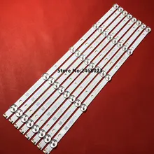 1 Набор = 10 шт. светодиодный бар светильник для TCL LE42D88UD задняя светильник 4708-K420WD-A3213K01 K420WD7-A3 1 шт. = 5 светодиодный