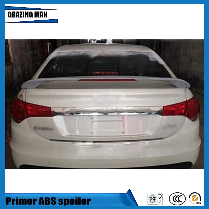 Лидер продаж аксессуар для багажника Цвет задний спойлер багажника для Citroen C4L спойлер