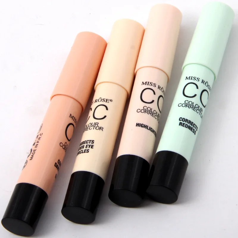

CC Cream Concealer Stick Face Makeup Base BB Foundation Pen Facial Make up Corrector Cosmetics Corrective Pencil Cover Redness