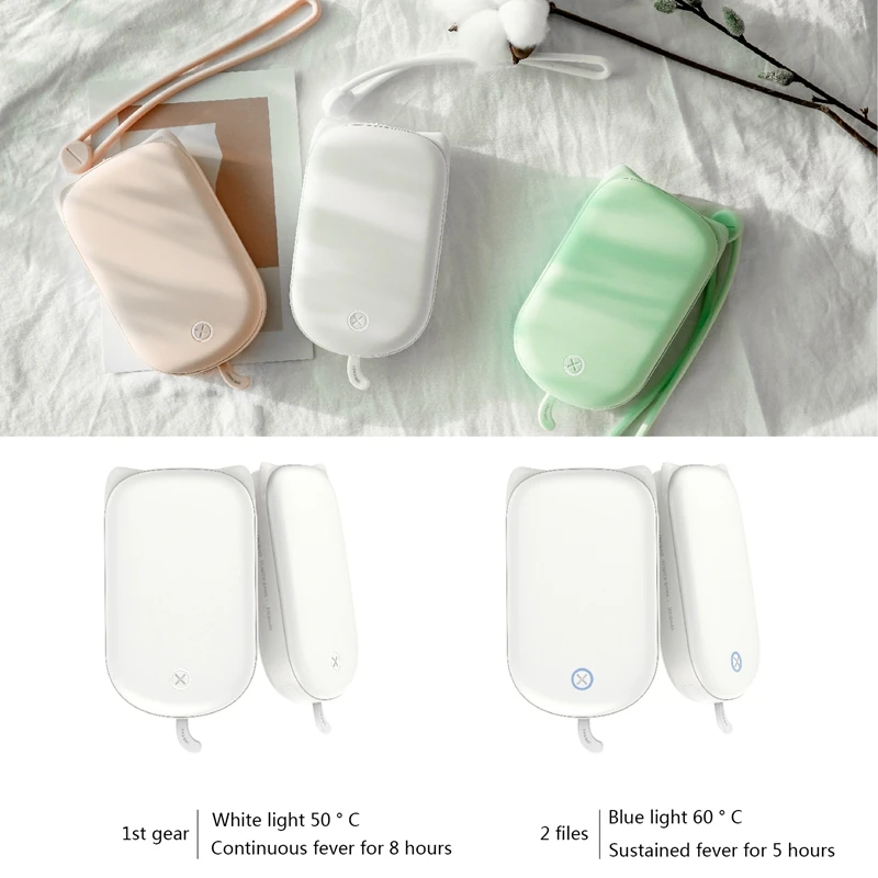 

2 in 1 Cute USB Electric Hand Warmer Rechargeable Heater 9000mAH Power Bank 5V Mini Portable Travel Handy Pocket Warm Hands