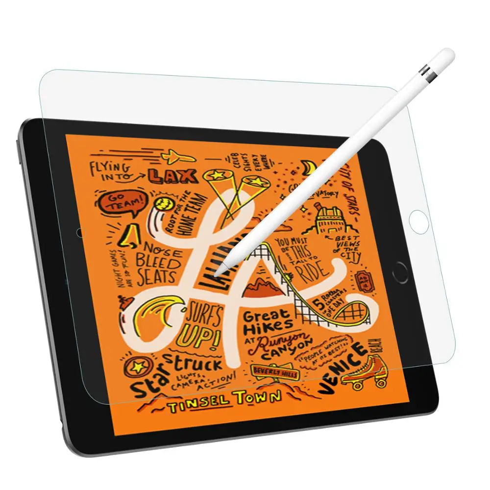 Crystal Dust-proof Anti-Shock Screen Protector for iPad Mini 1//2//3 Soft Film AU