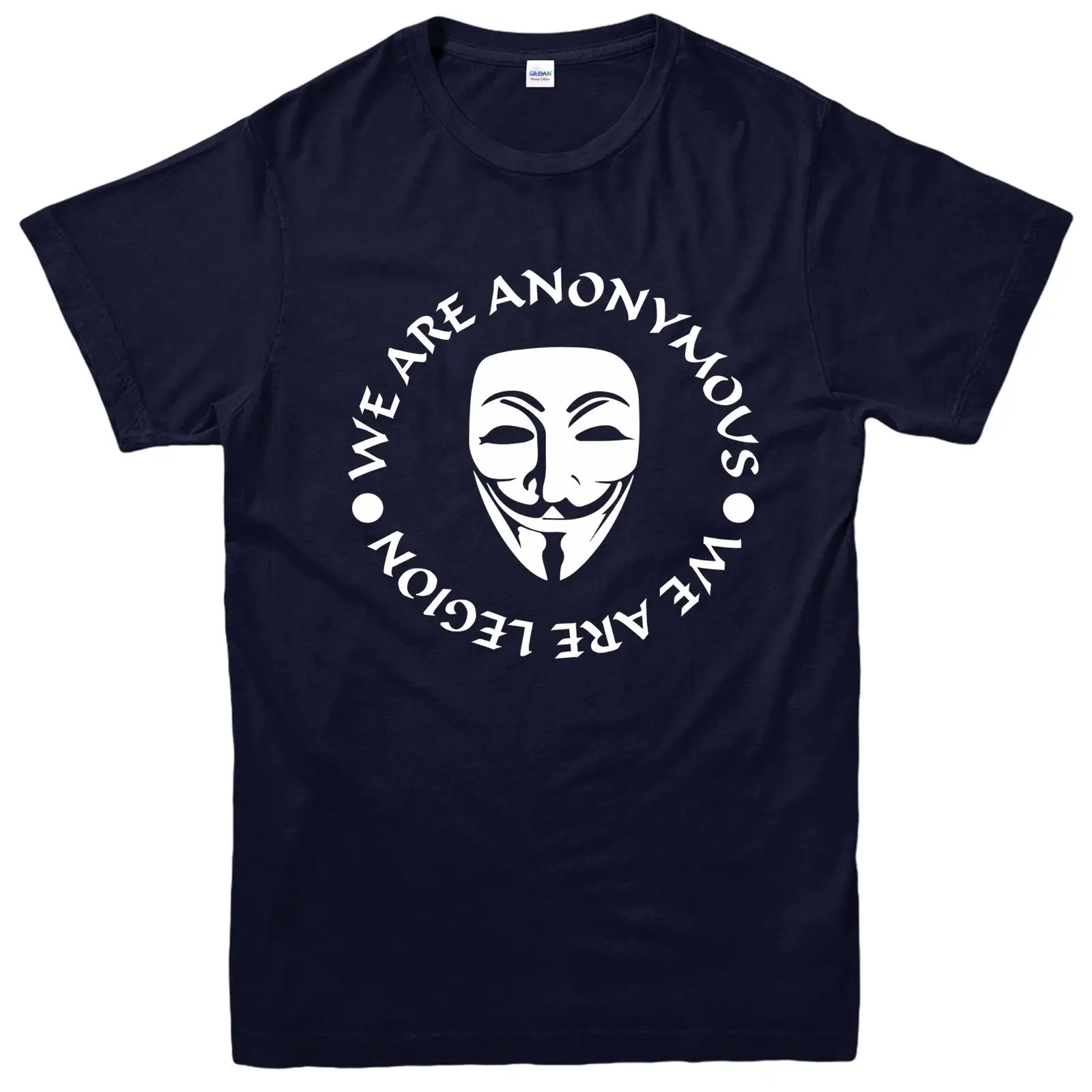 Парень футболка Fawkes анонимная Легион Vendeta в подарок для взрослых и Детская |