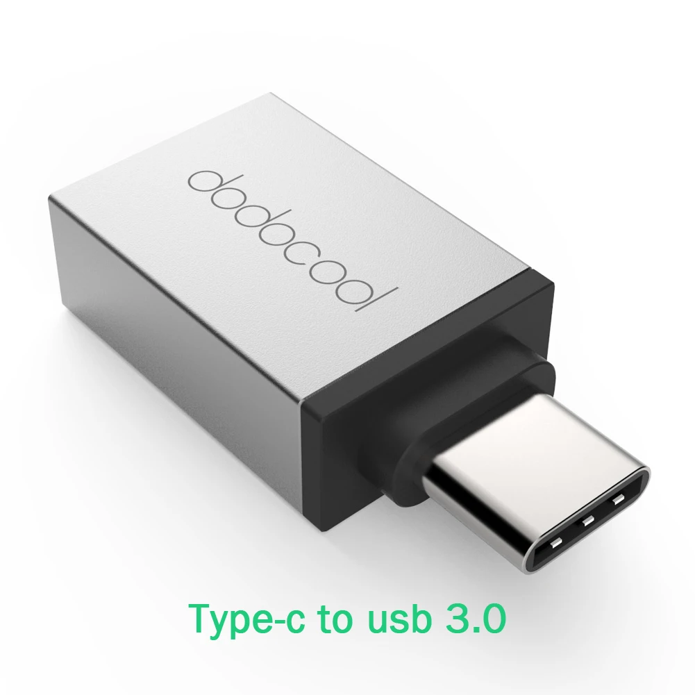 Dodocool usb type-C адаптер штекер USB 3,0 Женский type-C адаптер конвертер type-C к Micro-USB разъем для Google Nokia N1 - Цвет: Type-c to usb 3.0