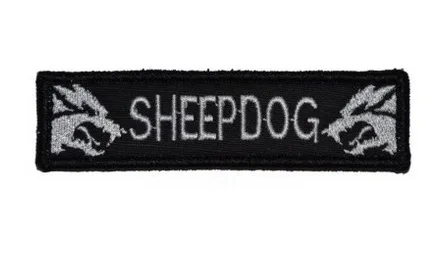 Военная армейская тактическая нашивка Infidel Molon Labe Sheepdog Бог доверие мы люди SI VIS не протекать боевой дух Череп патч эмблема значок - Цвет: P