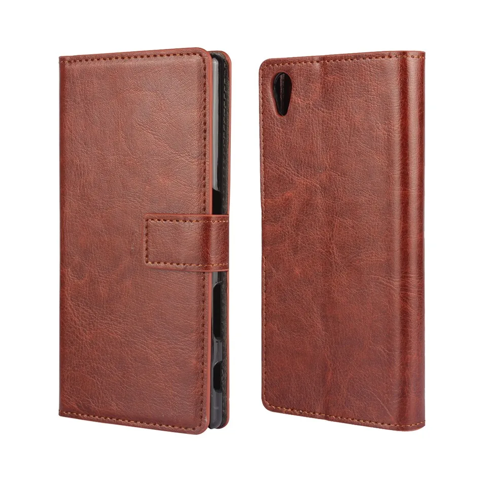 Wallet Case for Sony Xperia Z5 Compact Flip Case PU Leather Z3 Z2 Compact Mini Coque Phone Cover for Sony Z5 Z2 Z3 Compact Case (1)