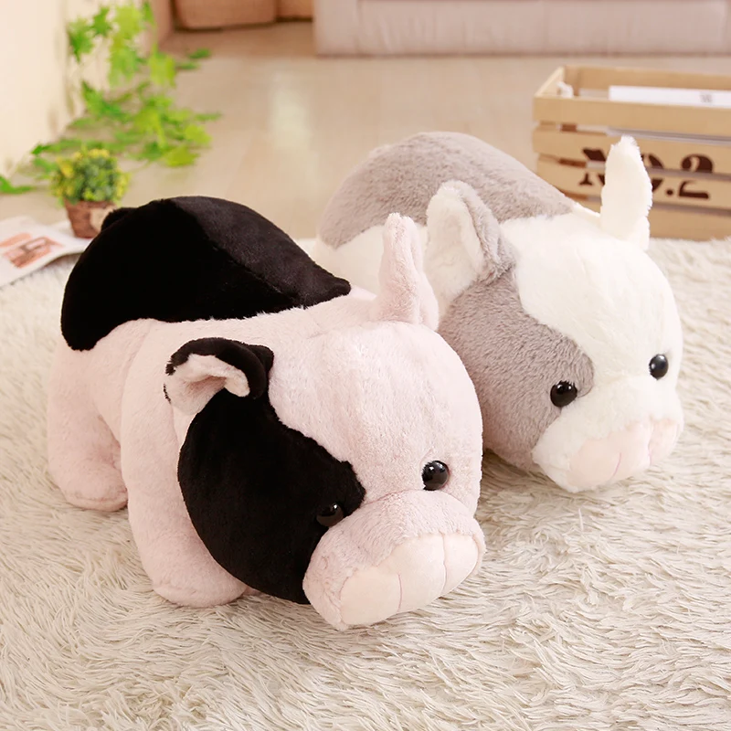 30cm Simulation small Plush Pig Toy Soft Stuffed Animal Pig Doll Lovely