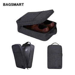 BAGSMART Travel Shoes Bag Portable Organizer With Extra Pocket For Business Trip Bag for Shoes (Black,Grey,Blue) BAGSMART Travel Shoes Bag Portable Organizer With Extra Pocket For Business Trip Bag for Shoes (Black,Grey,Blue)