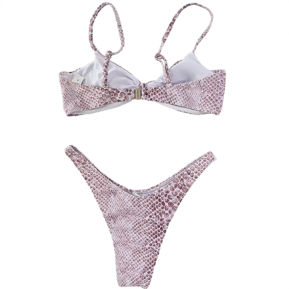 2019 sexy swimwear women bikinis set summer Brazilian beach swimsuit push up Quick drying bikinis e fatos de banho 40J4 (11)