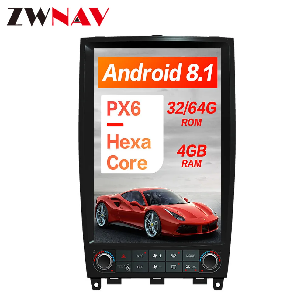 

Android 8.1 Tesla style 4GB RAM Car GPS Navigation For Infiniti QX50 2015-2017 radio tape recorder head unit multimedia player