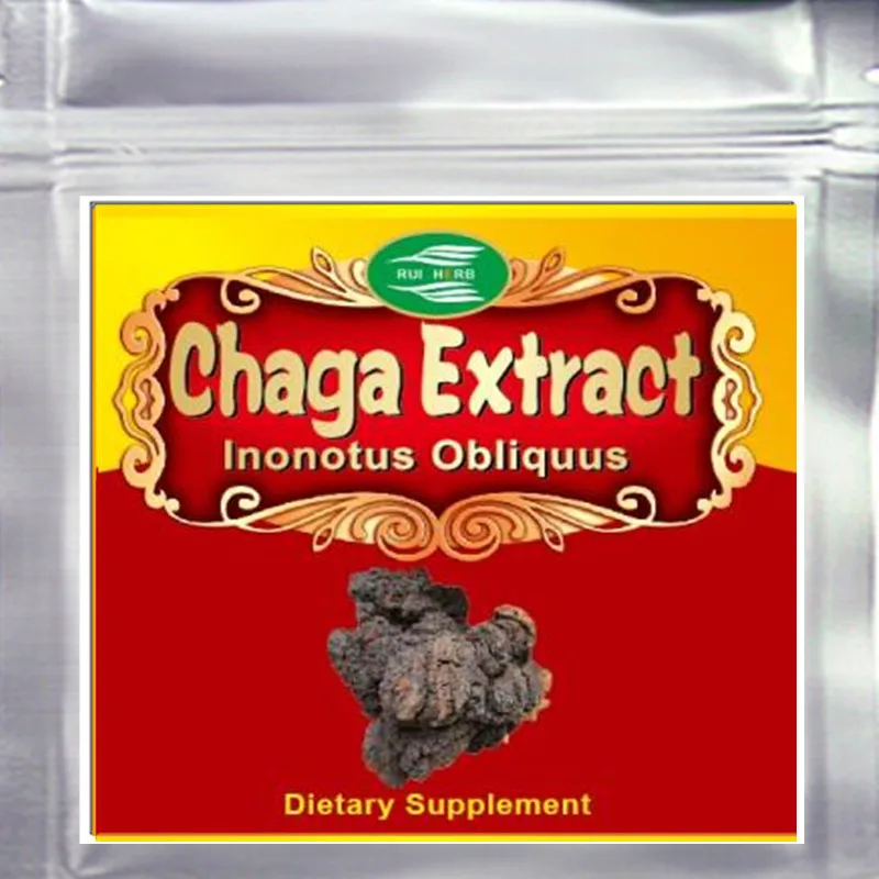 

500gram Chaga Extract Powder 30% Polysaccharide free shipping