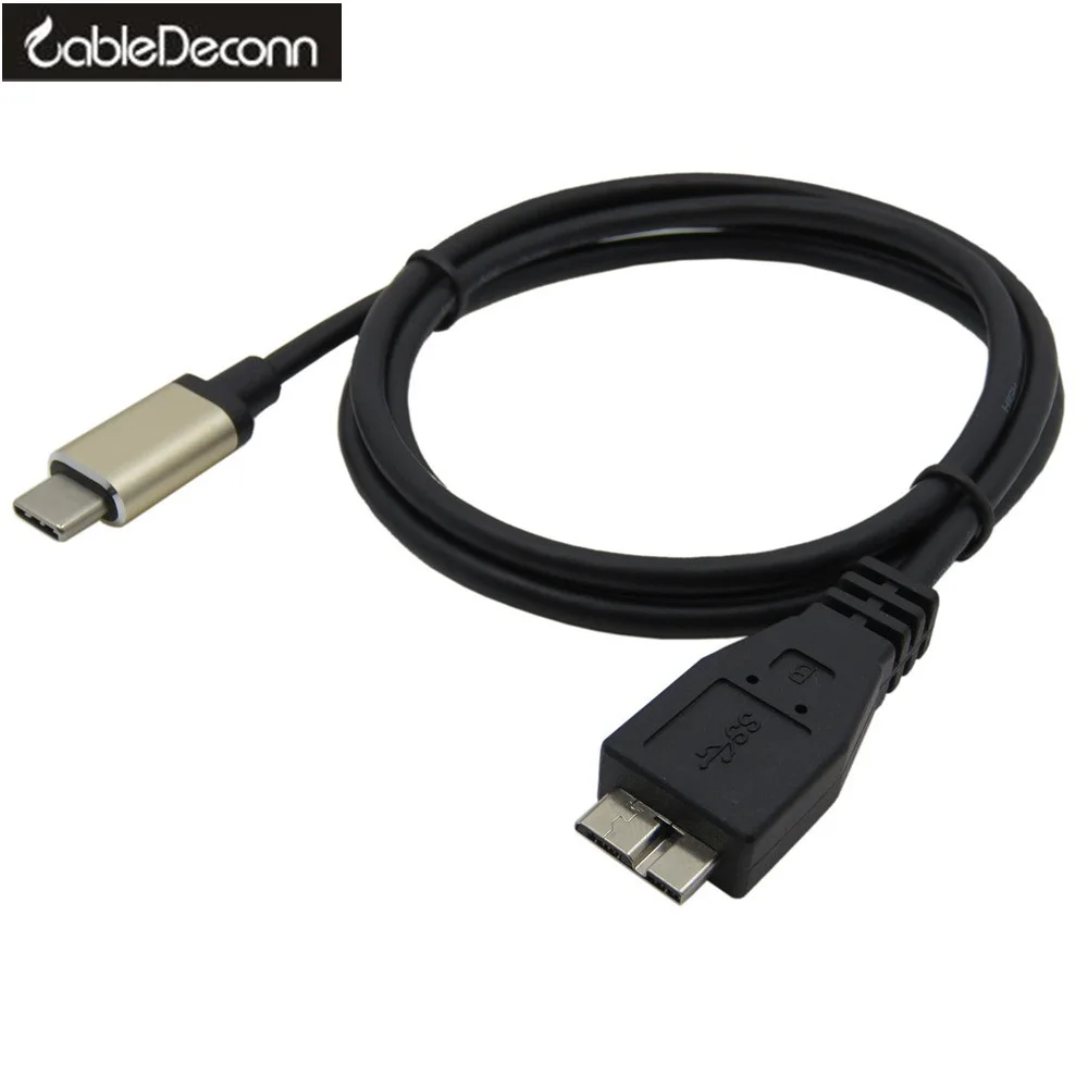 USB C USB 3.1 Type C Male Connector to Micro USB 10pin Male Data Cable