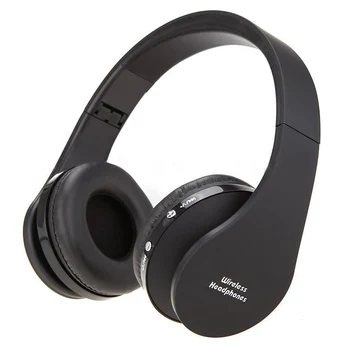 

Foldable Bluetooth Wireless Headset Sport Stereo Headphone Earphone Handfree Mic Color:Black