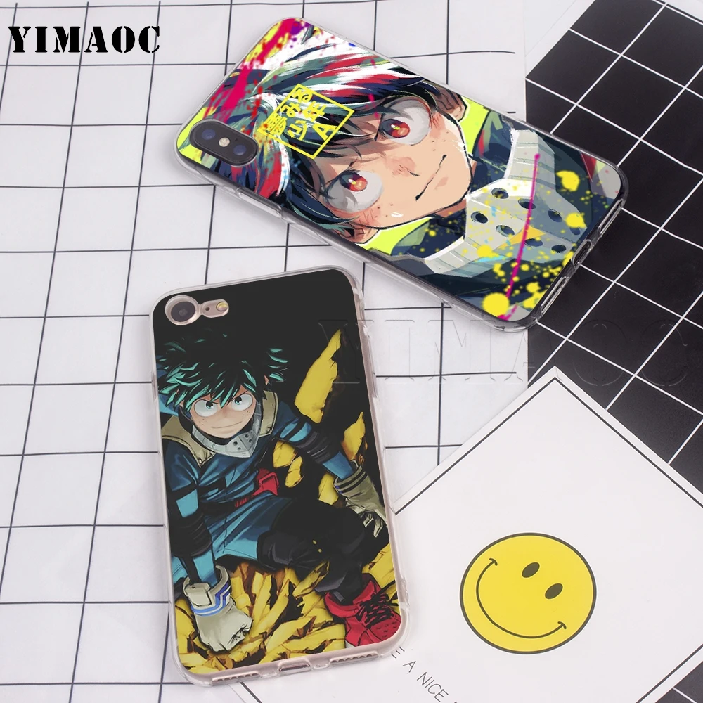 Силиконовый чехол YIMAOC My Hero моя геройская Академия для Huawei Honor Mate 20 6a 7a 8x 7c 7x9 10 Nova 3i 3