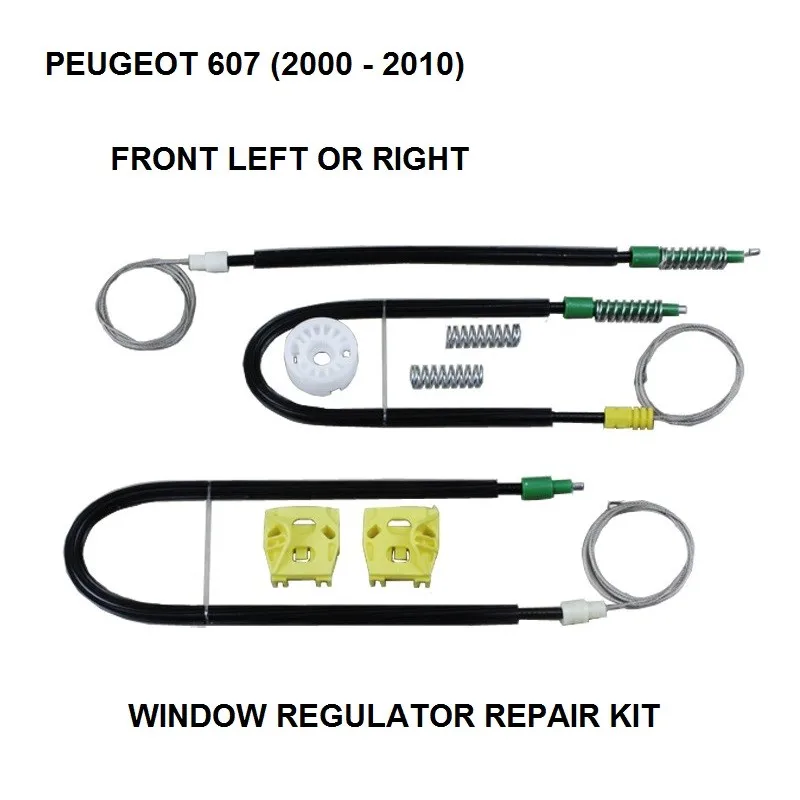 

ELECTRIC CAR WINDOW KIT FOR PEUGEOT 607 WINDOW REGULATOR REPAIR KIT FRONT-RIGHT 2000-2010