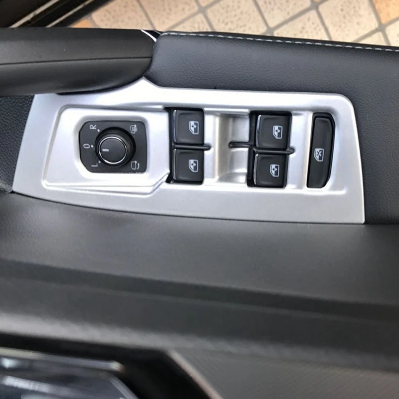 Для Volkswagen VW Tiguan второго поколения 2017 2018 автомобильный ABS Матовый переключатель