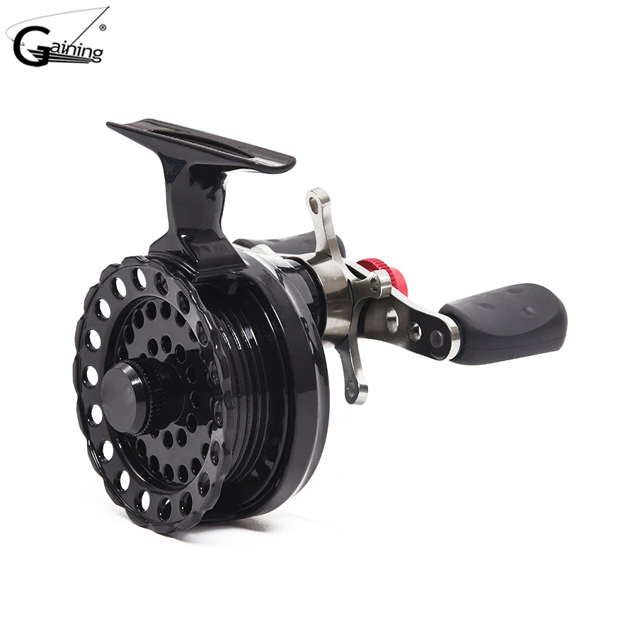 Fly Fishing Reel 5BBs ABS Coil Raft Wheel with High Foot Fishing Reels Left Right Hand Fishing Reel Wheels 7