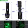 A100 1000Lm Zoomable Q5 Flashlight Green/Red Adjustable Focus 1 Mode Hunting Torch+Rifle Scope Mount+Switch+18650+Charger+Case ► Photo 2/6