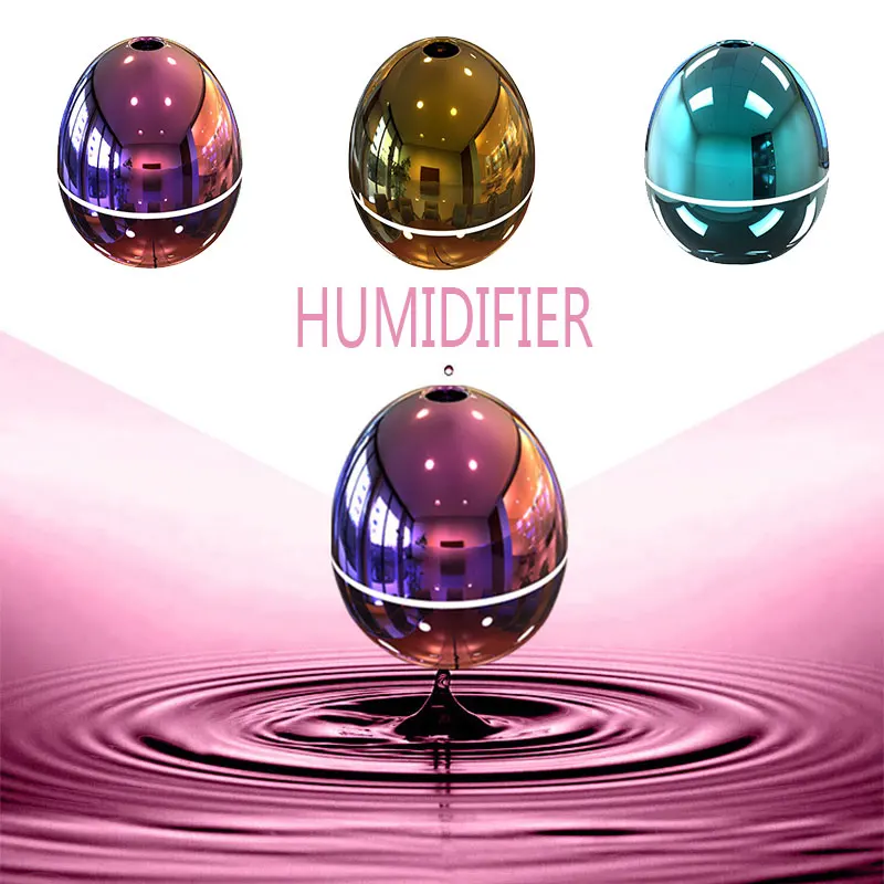 

2019 Drop Shpping Egg Shape USB Aroma Diffuser Mist Maker Aromatherapy Humidifier Portable Mini Essential Oil Fatigue Relieving