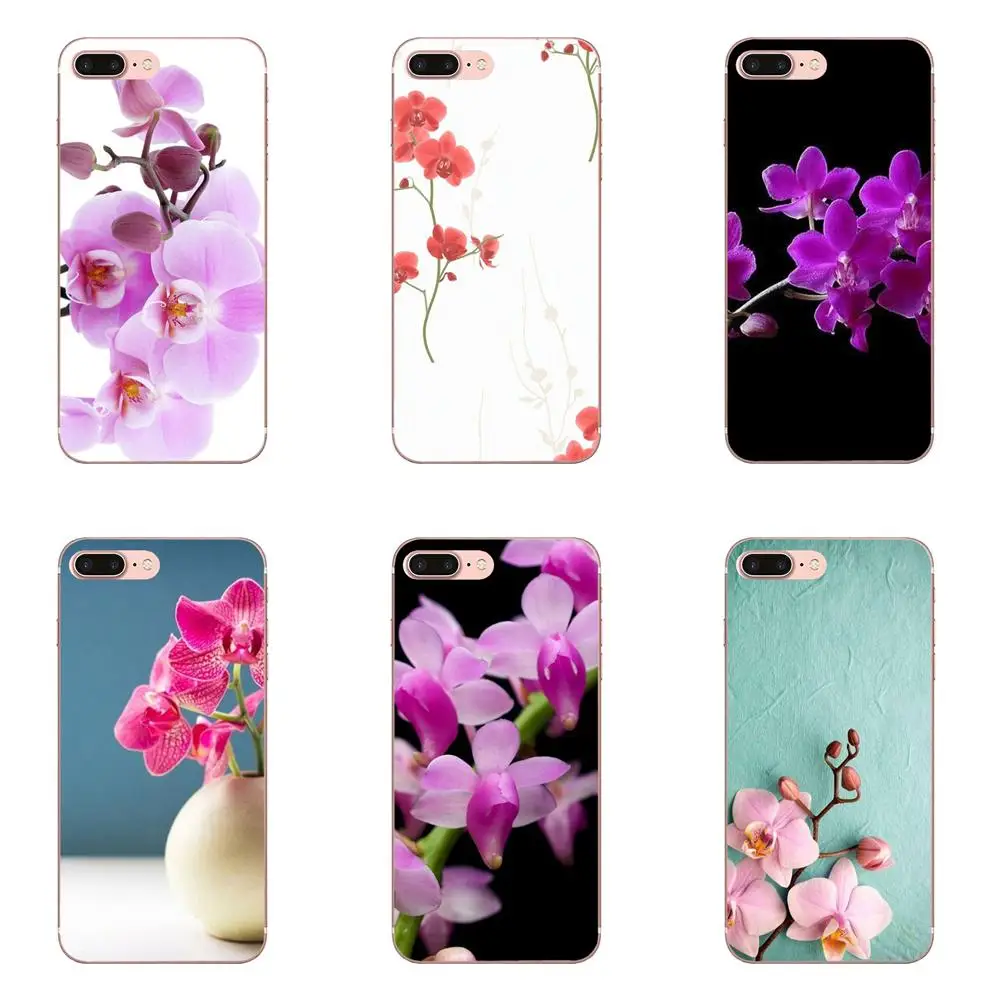 

For Galaxy J1 J2 J3 J330 J4 J5 J6 J7 J730 J8 2015 2016 2017 2018 mini Pro Soft Coque Flower Pure Pink Orchid