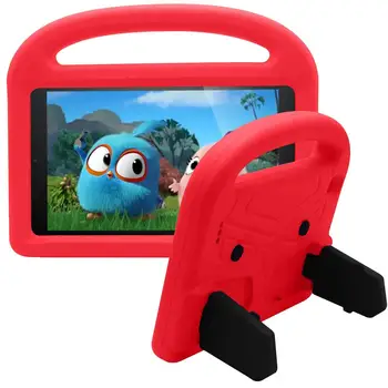 

XSKEMP For Amazon Kindle fire HD 8 2018 8.0 Shock Proof Friendly Non-toxic EVA Foam Full body Handle Stand Cover Kids Children