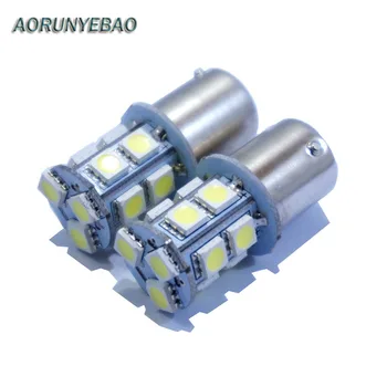 

AORUNYEBAO 2X car signal Light ba15s led 12V Bulb lamp 13SMD 5050 1156 P21W auto External Reverse Lights White blue red yellow