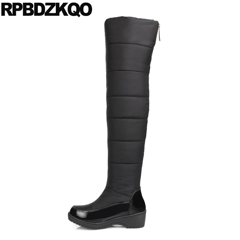 Womens navy blue snow boots Clearance