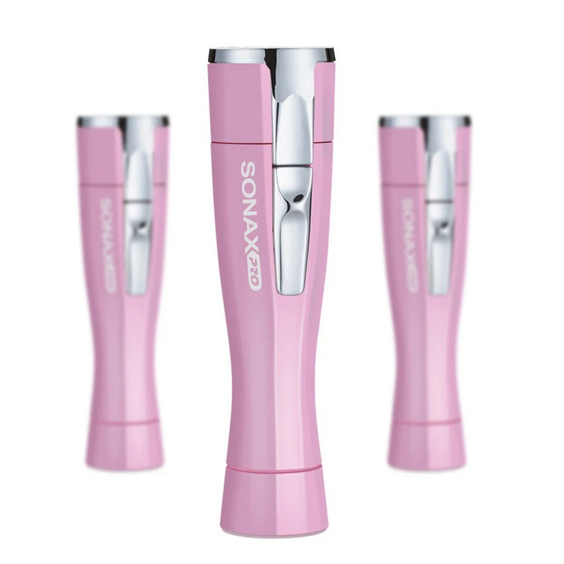 Hot TOD-SONAX PRO Women Epilator Electric Lady Shaver Washable Bikini Trimmer Body Facial Hair Removal Portable Razor Battery