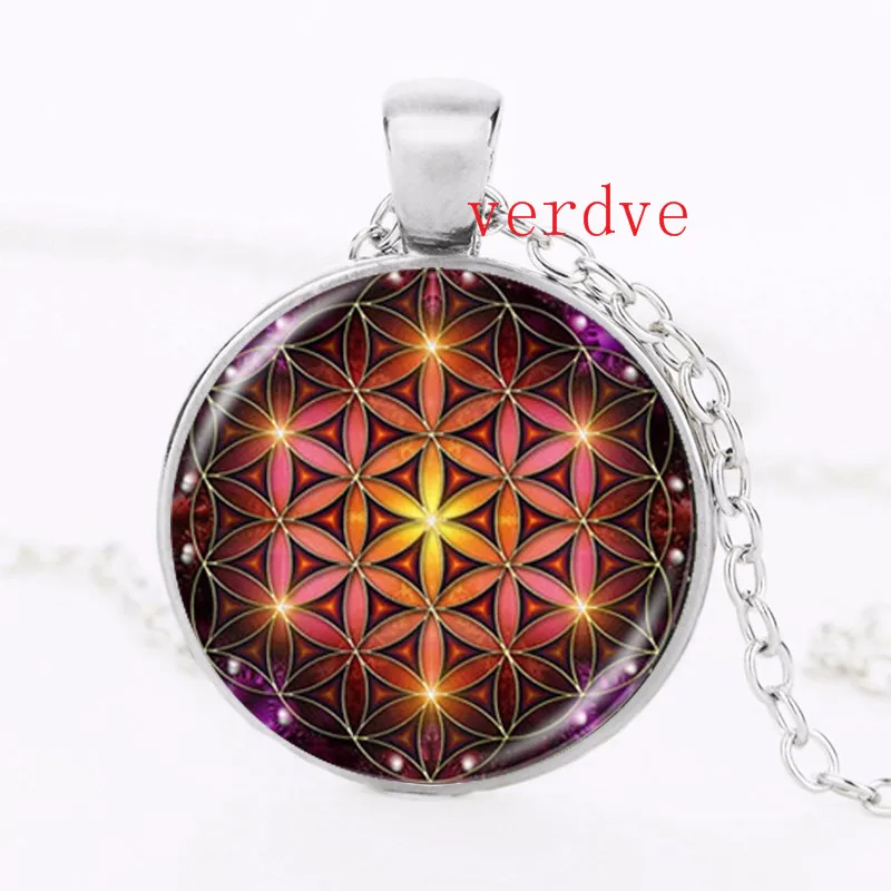 Ожерелье с изображением священной геометрической фигуры фото|necklace flower|flower of