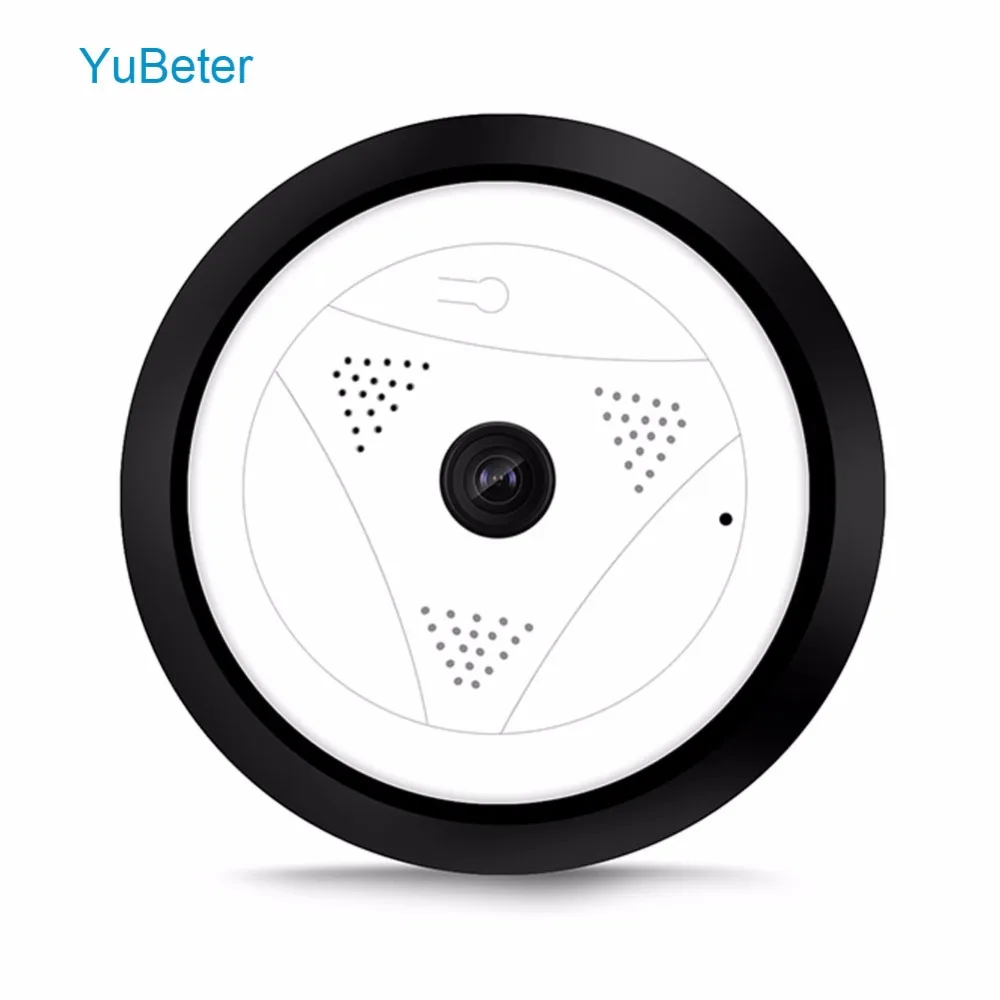 YuBeter домашняя охранная 360 камера CCTV Wifi IP панорамная рыбий глаз 960P 1.3MP
