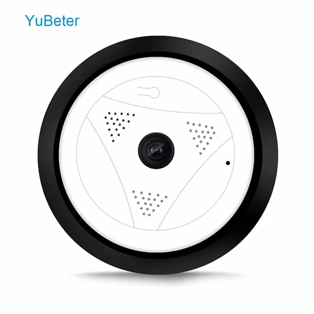 

YuBeter Home Security 360 Camera CCTV Wifi IP Camera Panoramic Fisheye 960P 1.3MP Video Surveillance Night Vision Two Way Audio