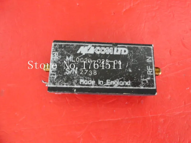 

[BELLA] M/A-COM 0020-025-06 15V SMA supply amplifier