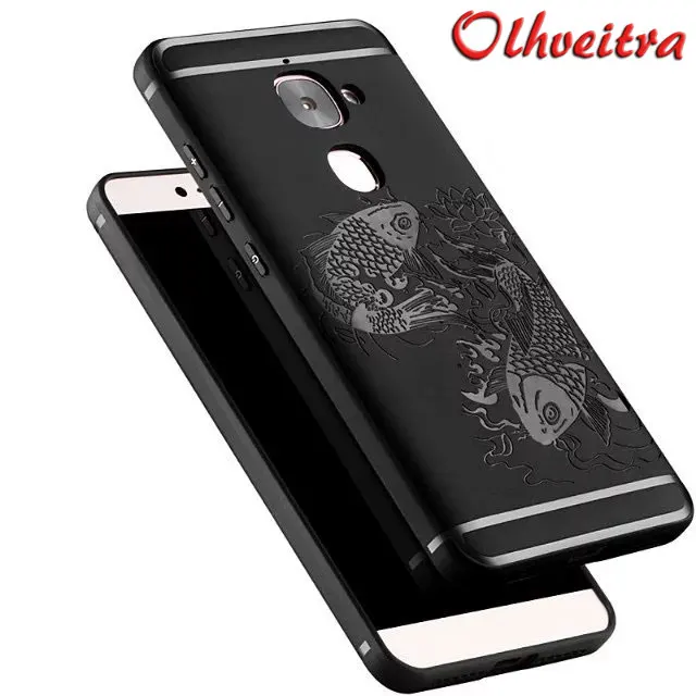 Original Phone cover for Letv LeEco Le 2/le 2 Pro Case Luck Fish Relief Anti-knock Armor For Le2 X620 Capa Fundas housing |