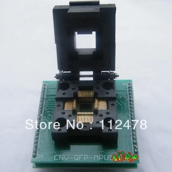 

Free shipping High Quality Flip LQFP44 TQFP44 to DIP40 test block IC adapter sockets