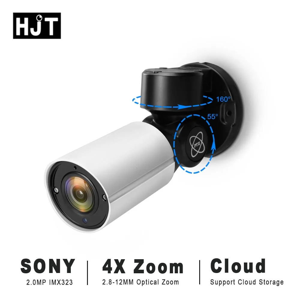 

Network P2P HD SONY IMX323 2.0MP IP Camera Monitor CCTV Zoom IR Infrared Outdoor Waterproof Security H.264/H.265 Onivf 4X
