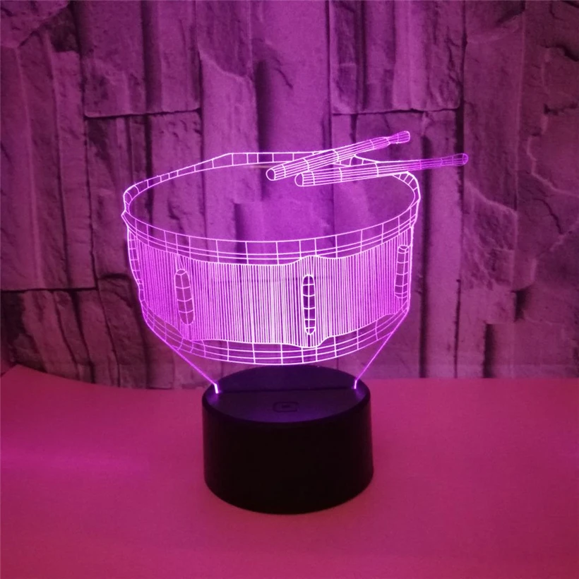 drum 3D night light (5)