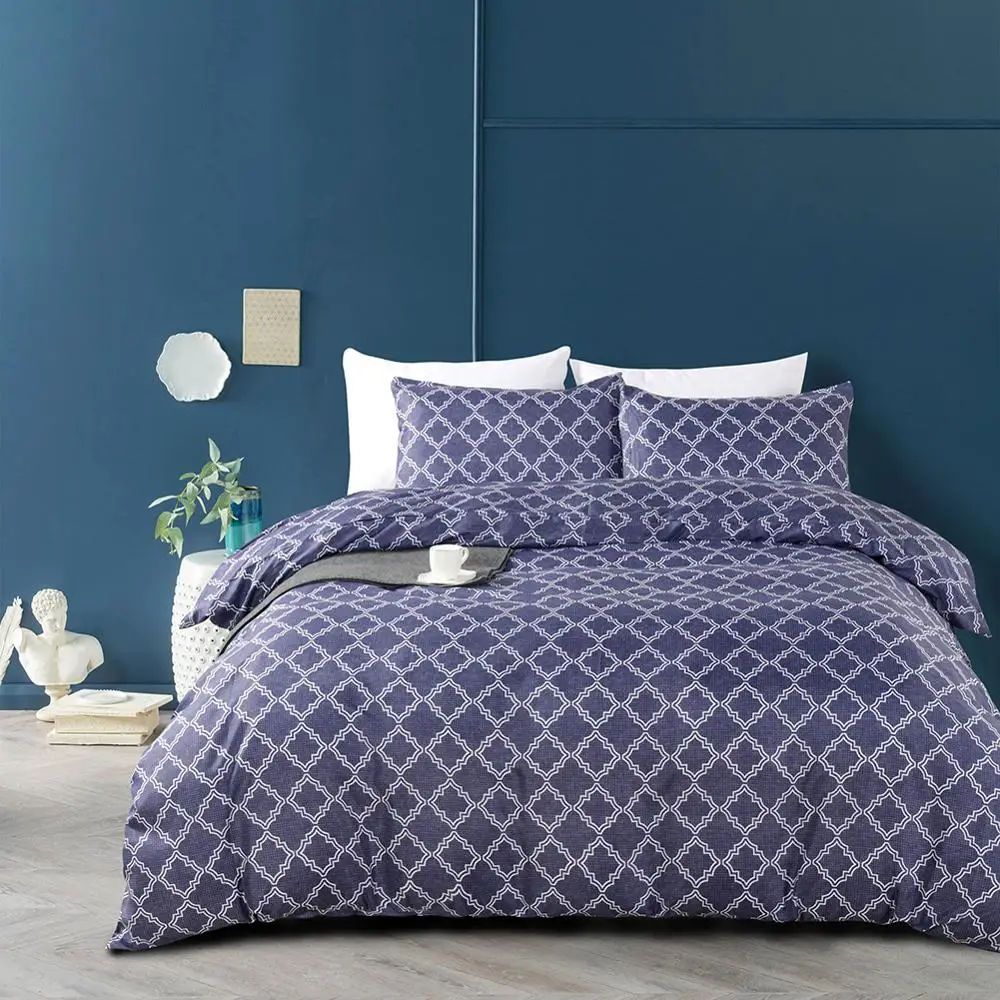 

Twill Brushed fabric Soft Duvet Cover Fitted Bed sheet set Multi Color American Bedding Sets Twin Queen King size 2/3pcs