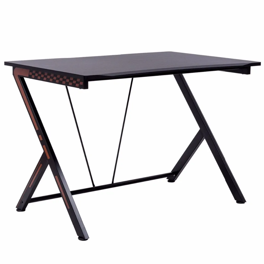 Игровой стол Giantex HW56320 компьютерный для ноутбука офисная Рабочая станция Новый