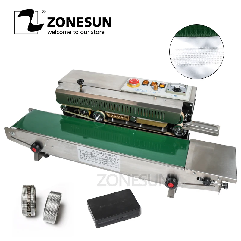 ZONESUN sealer maszyna uszczelniająca fr-770 plastikowa torba soild ink ciągła taśma rozszerzona zgrzewarka taśmowa ZONESUN sealer maszyna uszczelniająca fr-770 plastikowa torba soild ink ciągła taśma rozszerzona zgrzewarka taśmowa