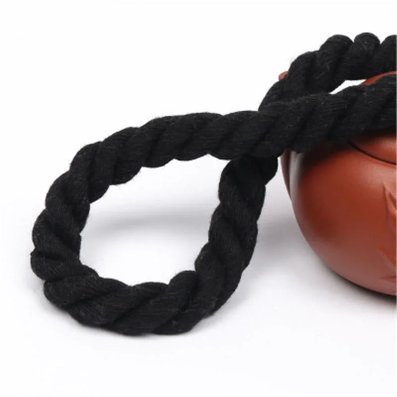 12mm 100% cotton 3 shares twisted cotton cords DIY craft decoration rope cord bag drawstring belt 15 colors
