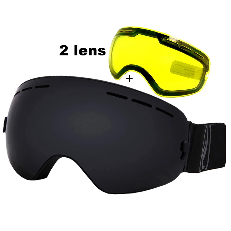 Prix pour Ski Lunettes UV400 Anti-brouillard Ski Lunettes Double Objectif de Neige Ski Snowboard Lunettes Ski Lunettes Avec Nuit Lentille de Vision Prix pour Ski Lunettes UV400 Anti-brouillard Ski Lunettes Double Objectif de Neige Ski Snowboard Lunettes Ski Lunettes Avec Nuit Lentille de Vision