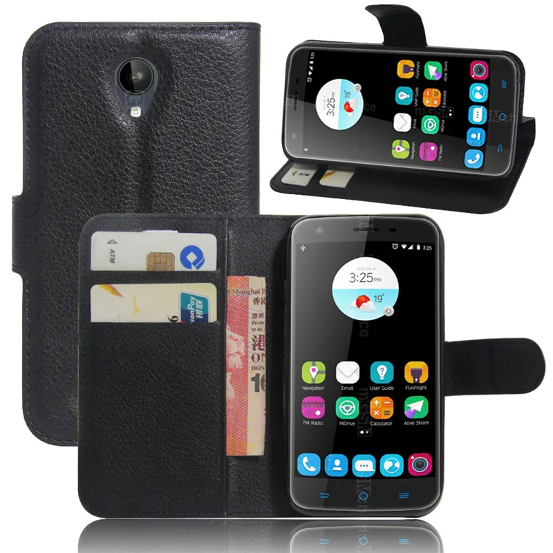 Чехол для ZTE Blade A310 5 0 дюйма кошелек искусственная кожа задняя крышка чехол