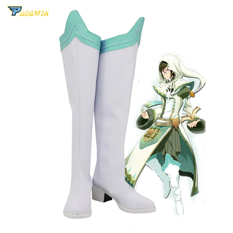 Ботинки для косплея IDOLiSH7 Merchen Dream Version Izumi Mitsuki белые ботинки | Тематическая одежда