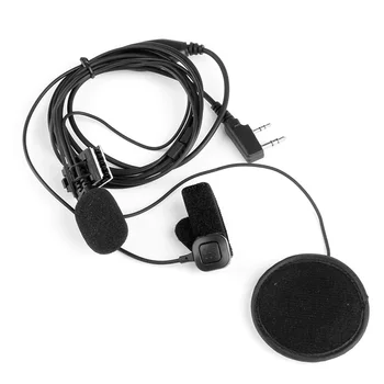 

Full Face Helmet Bike Motorcycle Two Way Raido Earphone Microphone For Baofeng