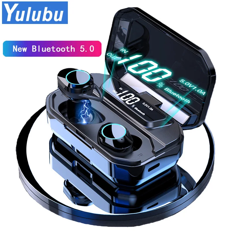 1911.56 руб. 50% СКИДКА|G02 TWS 5,0 Bluetooth 9D стерео наушники беспроводные наушники IPX7 водонепроницаемые наушники 3300 мАч светодиодный внешний Смарт аккумулятор держатель телефона-in Наушники и гарнитуры from Бытовая электроника on Aliexpress.com | Alibaba Group