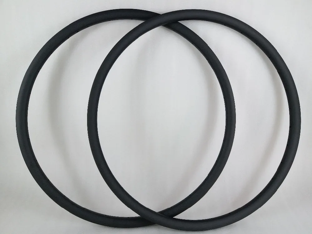 SUPER LIGHT 370g 29er 28X25 asymmetric carbon rims 3K UD 12K twill matte glossy 24H 28H 32H clincher tubeless mountain wheels | Спорт и