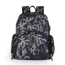 Special Price COLORLAND 2019 new multi-functional large-capacity thermal insulation back milk bag shoulder Mummy bag usb interface Special Price COLORLAND 2019 new multi-functional large-capacity thermal insulation back milk bag shoulder Mummy bag usb interface